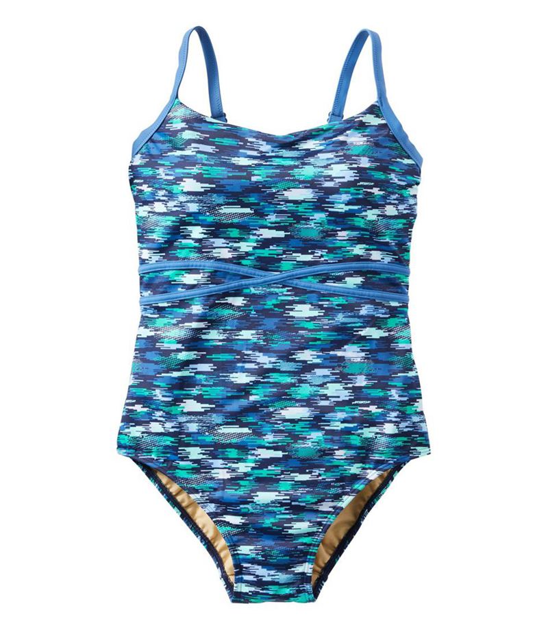 Women's BeanSport Swimwear, Scoopneck Tankini Top, Print, Lycra Elastane  Nylon Blend